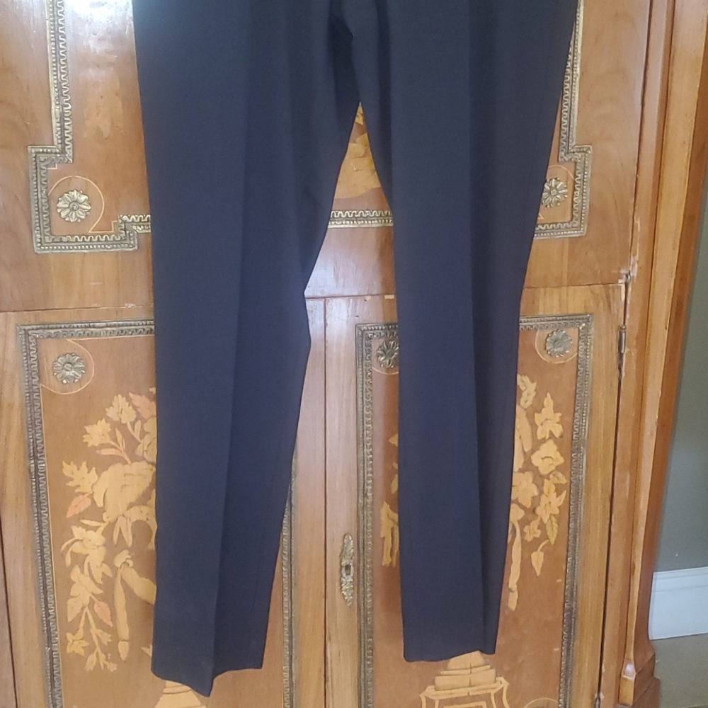 0215 Mens Lightweight Black Dress Pants - Picture 3 of 6